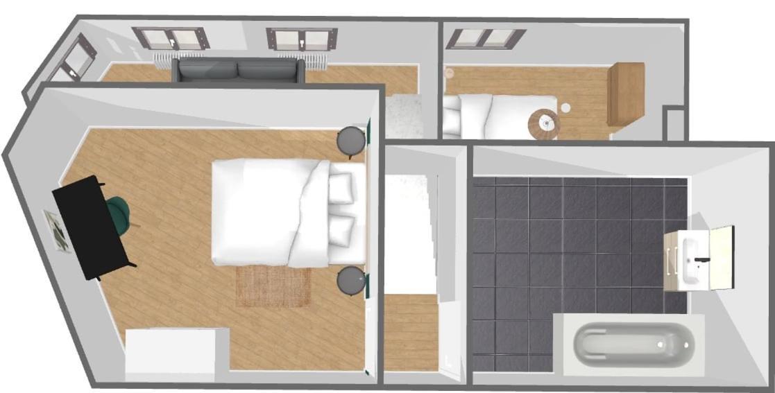 Duplex 2 Bedrooms 2 Bath Rijsel Buitenkant foto